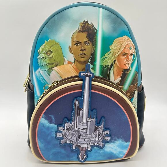Disney Star Wars Loungefly The High Republic Comic Cover Mini Backpack NEW - Picture 1 of 15